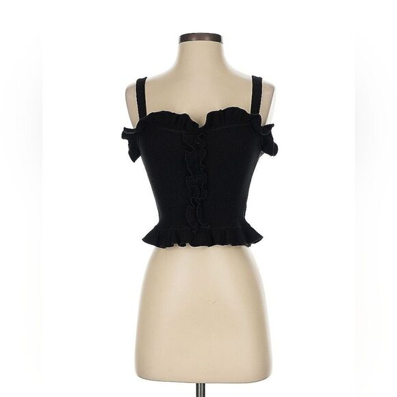 Reformation Tops - Reformation✨Trixie Crop Top Size Small